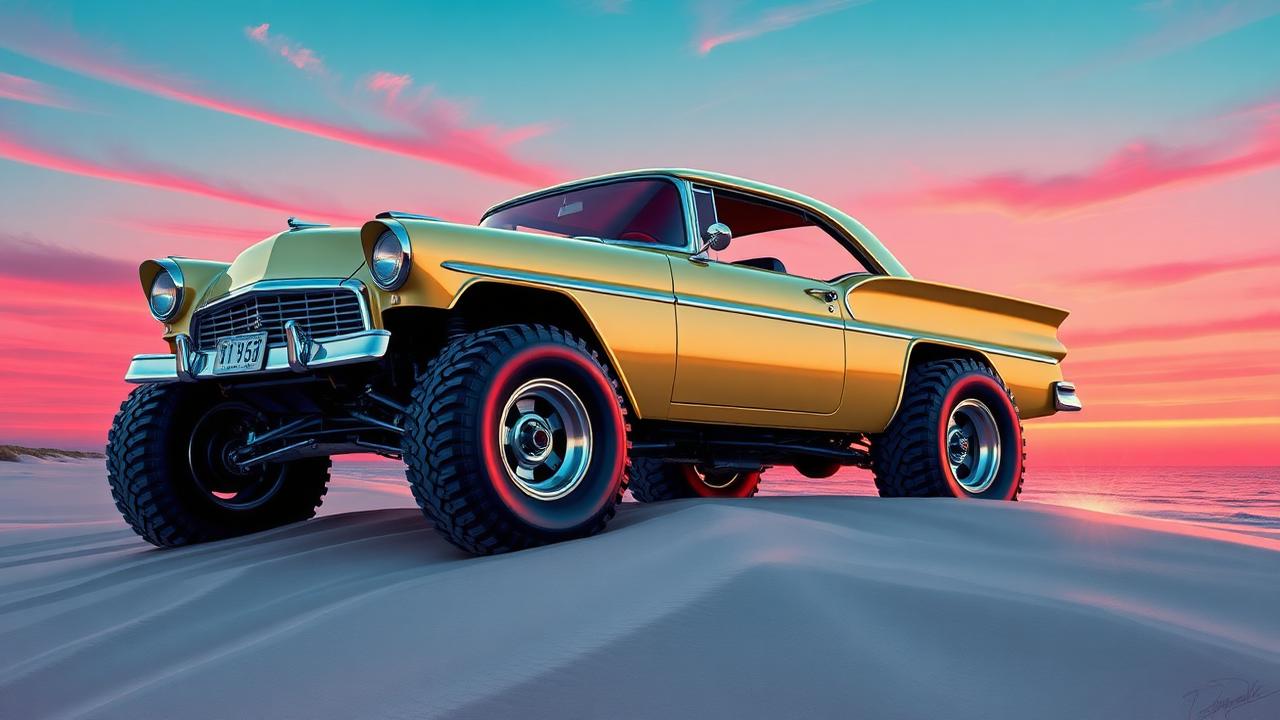 ’67 Vapid Dominator Buggy — Vice City Cars concept artwork