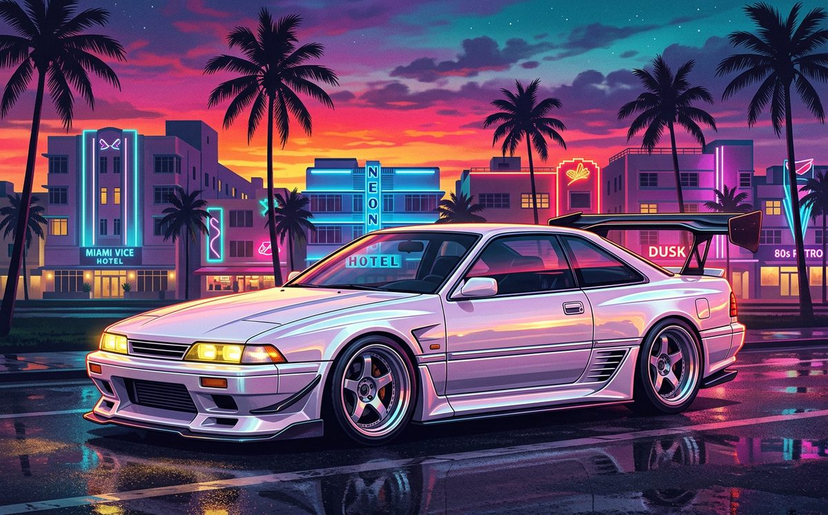 Elegy — Vice City Cars concept artwork