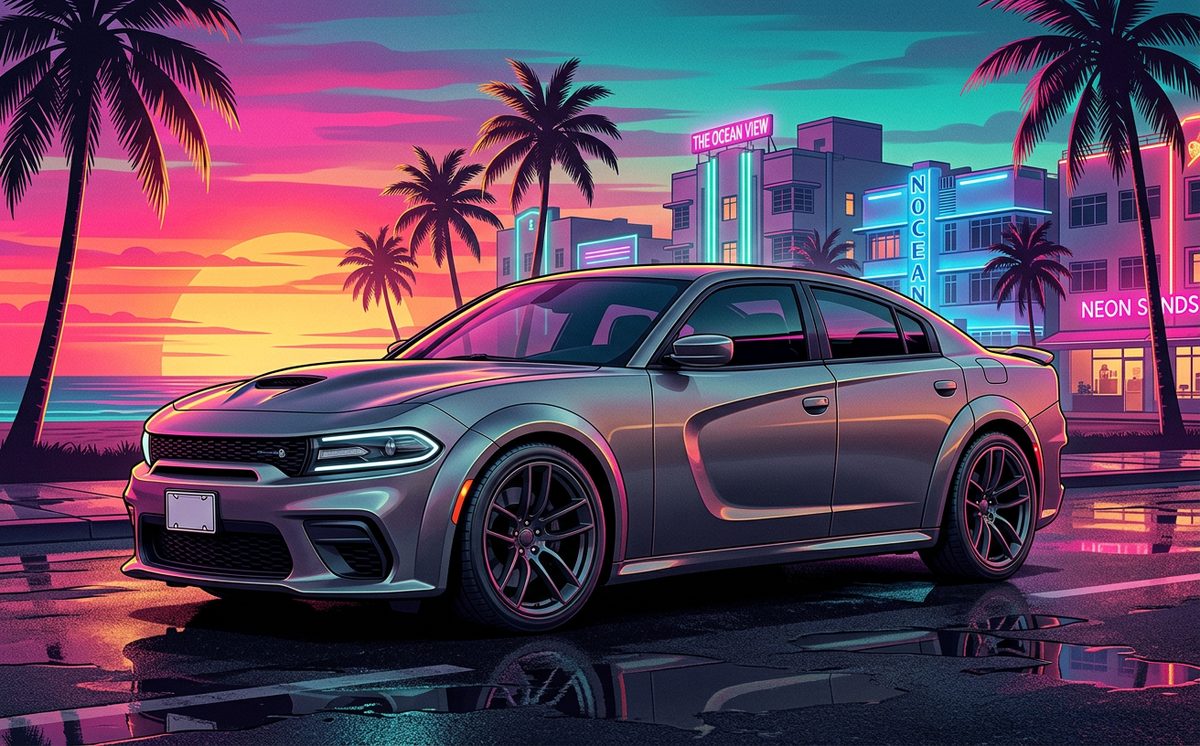 Buffalo — Vice City Cars concept artwork